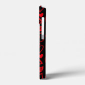 Valentine's Day Handy Fall Spaß Herzen Mongram Case-Mate iPhone Hülle (Rückseite / Links)