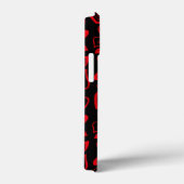 Valentine's Day Handy Fall Spaß Herzen Mongram Case-Mate iPhone Hülle (Rückseite / Rechts)