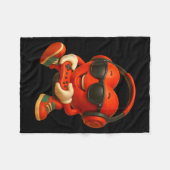 Valentines Day Heart Gamer Video Gaming Boys Men K Fleecedecke (Vorderseite (Horizontal))