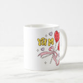 Valentine's Day Heart Lollipop Kaffeetasse (VorderseiteRechts)