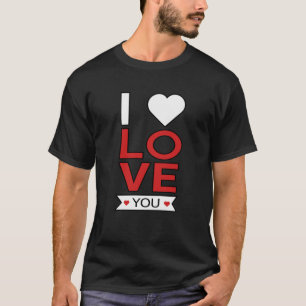 Valentine's Day Heart Love Paares Funny Gift Idea T-Shirt