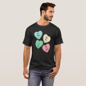 Valentine's Day Heart Sayings T-Shirt (Vorne ganz)