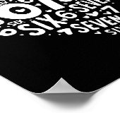 Valentines Day Heart Six Seven 67 Meme 6 7 Men Wom Poster (Ecke)