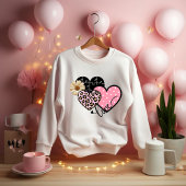 Valentine's Day heart sweater Sweatshirt