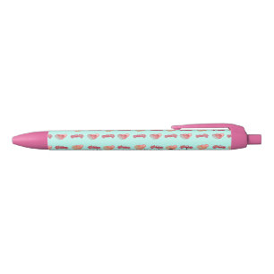 Valentine's Day Heart Truck Black Ink Pen Kugelschreiber