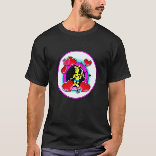 Valentine's Day hearts cupid 2 T-Shirt (Vorderseite)