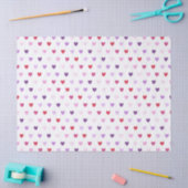 Valentine's Day Hearts Seidenpapier (Basteln)