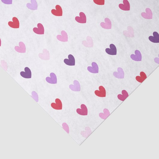 Valentine's Day Hearts Seidenpapier (Detail)