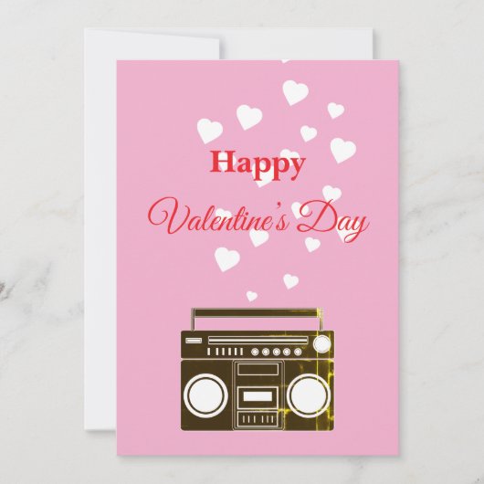 Valentine's day holiday einladung (Vorderseite)