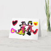 Valentine's day hot salsa karte (Vorderseite)