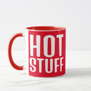 VALENTINE'S DAY HOT STUFF FUNNY KAFFEE TASSE