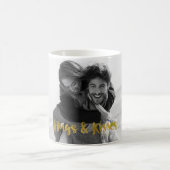 Valentine's Day Hugs and Kisses Coffee Foto Cup Kaffeetasse (Mittel)