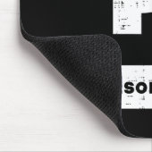 Valentines Day I Love Her Ity Matching Couple Men  Mousepad (Ecke)