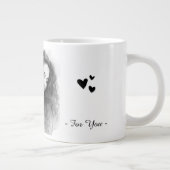 Valentine's Day, I love You because you make me Jumbo-Tasse (Rechts)
