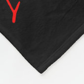 Valentine's Day I Wouldn't Dert You Baby Trump Fleecedecke (Ecke)