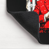Valentine's Day I Wouldn't Dert You Baby Trump  Mousepad (Ecke)