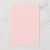 Valentine's Day Invitation Card Einladung (Rückseite)