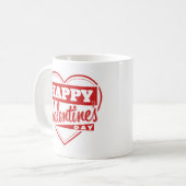 Valentine's Day Kaffeetasse (Vorderseite Links)