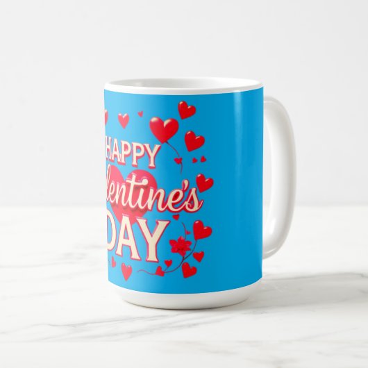 VALENTINES DAY KAFFEETASSE (VorderseiteRechts)