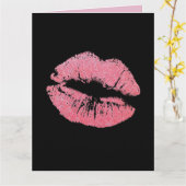 VALENTINE'S DAY KISS FÜR IHRE KARTEN (Gelbe Blume)