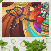 Valentine's Day Kitchen Handtuch (Gefaltet)