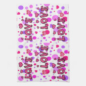Valentine's Day Kitchen Handtuch (Vertikal)
