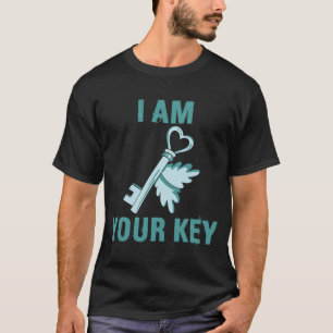 Valentine's Day Lock und Key Men Frauen Ehemann Wi T-Shirt
