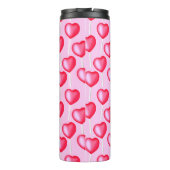 Valentine's Day Lollipop Hearts Niedlich Thermosbecher (Rückseite)