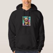 Valentine's Day Love Heart Bear Teddy Girlfriend F Hoodie (Vorderseite)