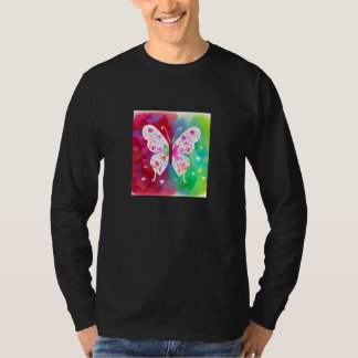 Valentine's Day Love Heart Butterfly Girlfriend Fi T-Shirt