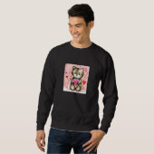 Valentine's Day Love Heart Cat Teddy Girlfriend Fi Sweatshirt (Vorne ganz)