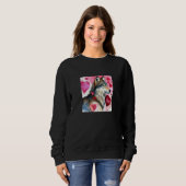 Valentine's Day Love Heart Cute Wolf Girlfriend Fi Sweatshirt (Vorne ganz)