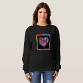Valentine's Day Love Heart Girlfriend Fiancée Wife Sweatshirt (Vorne ganz)