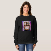 Valentine's Day Love Heart Owl Teddy Girlfriend Fi Sweatshirt (Vorne ganz)