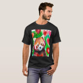 Valentine's Day Love Heart Red Panda Girlfriend Fi T-Shirt (Vorne ganz)