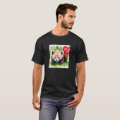Valentine's Day Love Heart Red Panda Girlfriend Fi T-Shirt (Vorne ganz)