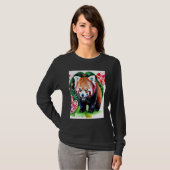 Valentine's Day Love Heart Red Panda Girlfriend Fi T-Shirt (Vorne ganz)