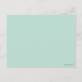 Valentine's Day Love You Make Me Happy Card. Postkarte (Rückseite)