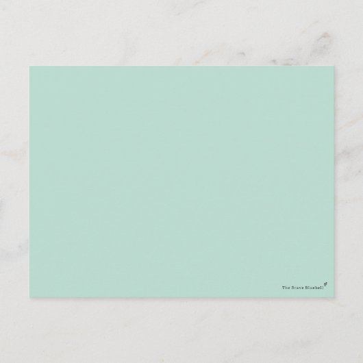 Valentine's Day Love You Make Me Happy Card. Postkarte (Rückseite)