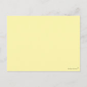 Valentine's Day Love You Make Me Happy Card. Postkarte (Rückseite)