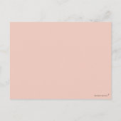 Valentine's Day Love You Make Me Happy Card. Postkarte (Rückseite)