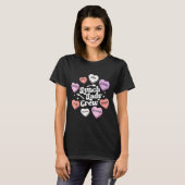 Valentines Day Lunch Lady Groovy Cafeteria Squad H T-Shirt (Vorne ganz)