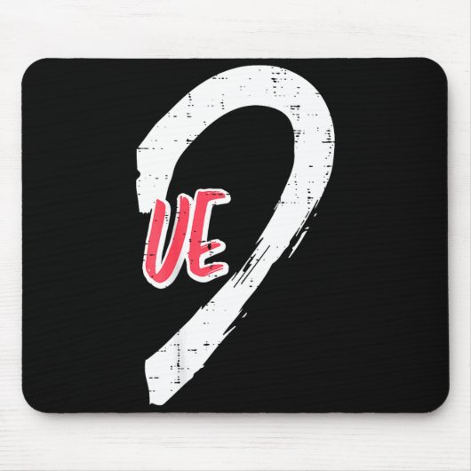 Valentines Day Matching Love Ve Heart Cute Couple  Mousepad (Vorne)