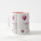 Valentine's Day Mug Zweifarbige Tasse (Vorderseite Links)
