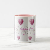 Valentine's Day Mug Zweifarbige Tasse (Mittel)