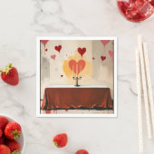 Valentines Day Napkins Serviette (Beispiel)