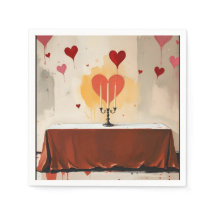 Valentines Day Napkins 