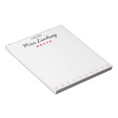 Valentines Day Note Pad Notizblock (angewinkelt)