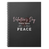  Valentine's Day Notebook Notizblock (Vorderseite)
