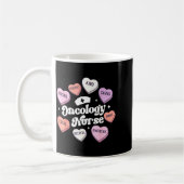 Valentines Day Oncology Nurse Cancer Suprt Groovy Kaffeetasse (Links)